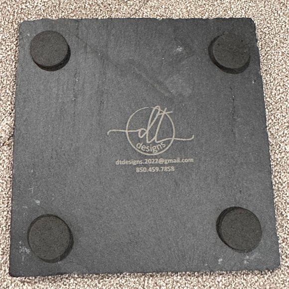 Slate Coaster Set - Picture 6 of 6